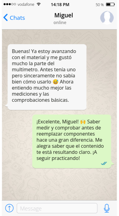 Placeholder de testimonio real 2